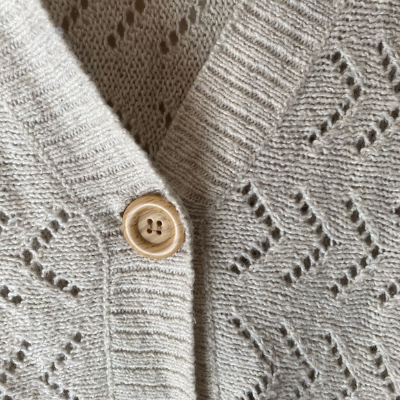 Short sleeve knitted cardigan 🍂 - Picture 3 of 7